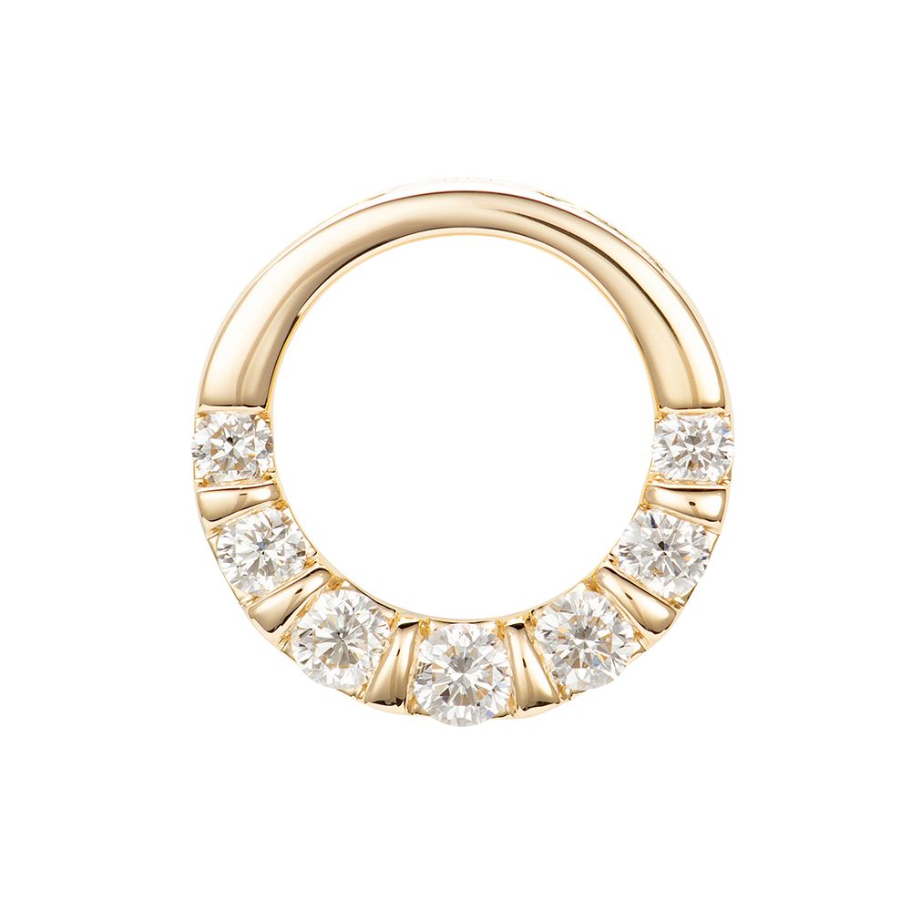 DIAMOUR Anhänger 7 Brill. ca. 0,30ct hochfeines Weiß/SI Gold 585