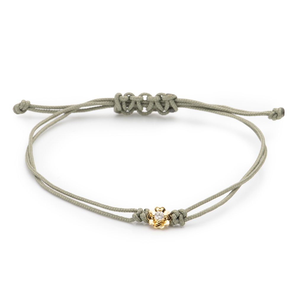 DIAMOUR Armband 1 Brillant ca. 0,04ct Gold 375