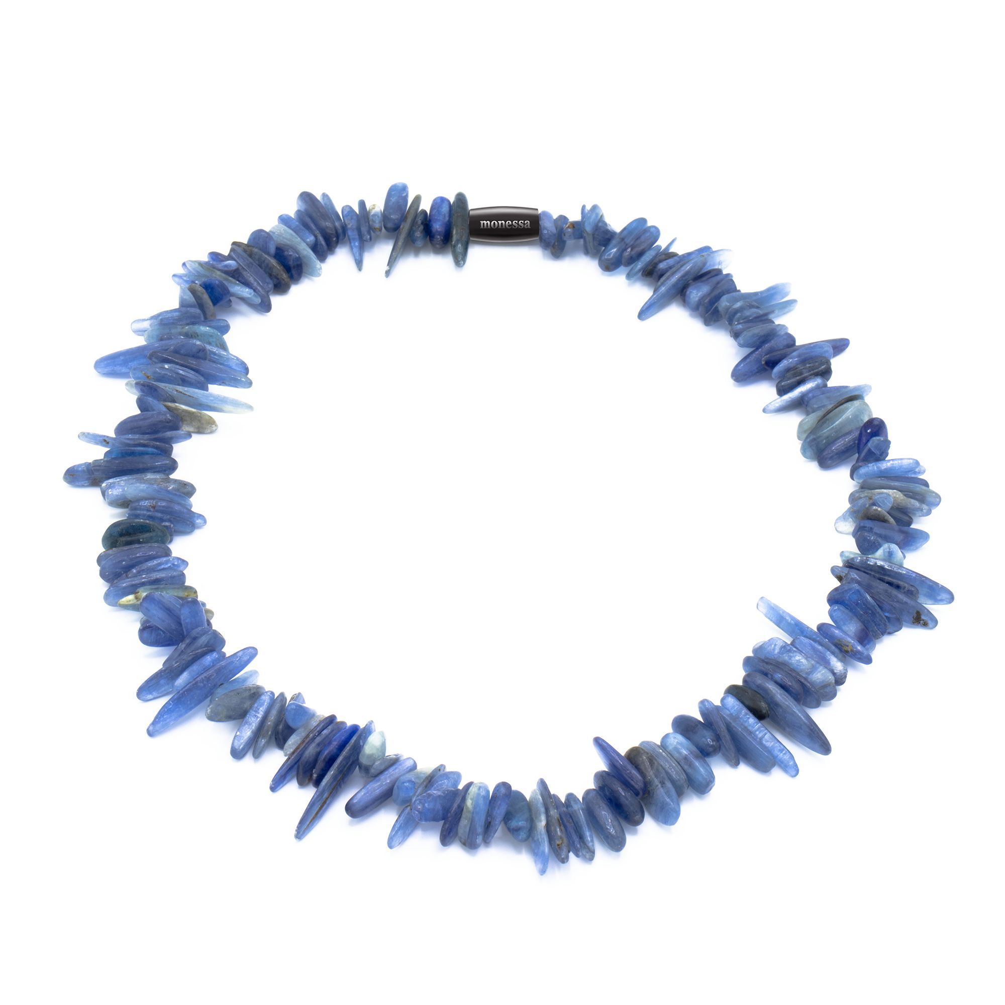 MONESSA Collier Edelsteine Splitter Magnetverschluss