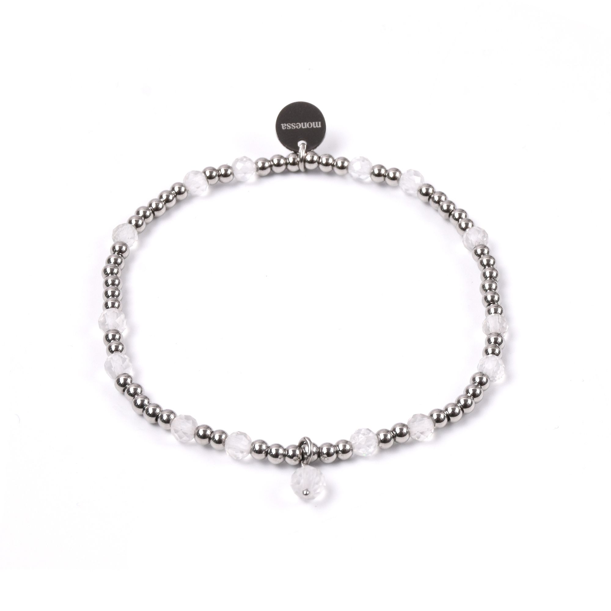 MONESSA Armband Geburtsstein Edelsteine flexibel