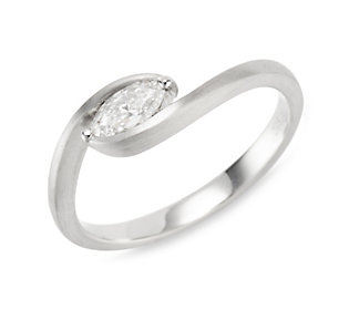 PLATINITY Ring 1 Diamant ca. 0,30ct Platin 950