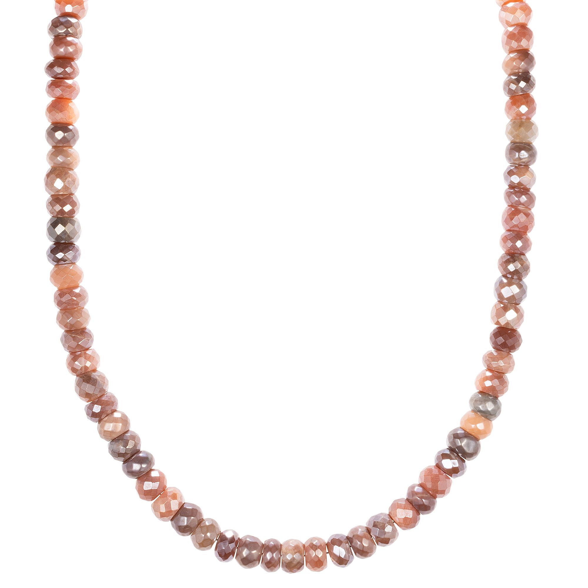 THOMAS & SOHN Edelsteine zus. ca.225,00ct Collier Silber rhodiniert