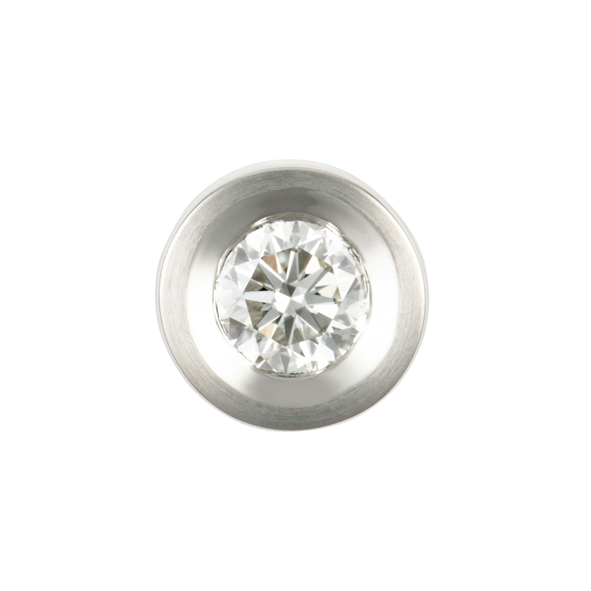 PLATINITY Solitär-Anhänger 1 Brillant hochfeines Weiß/SI Platin 950