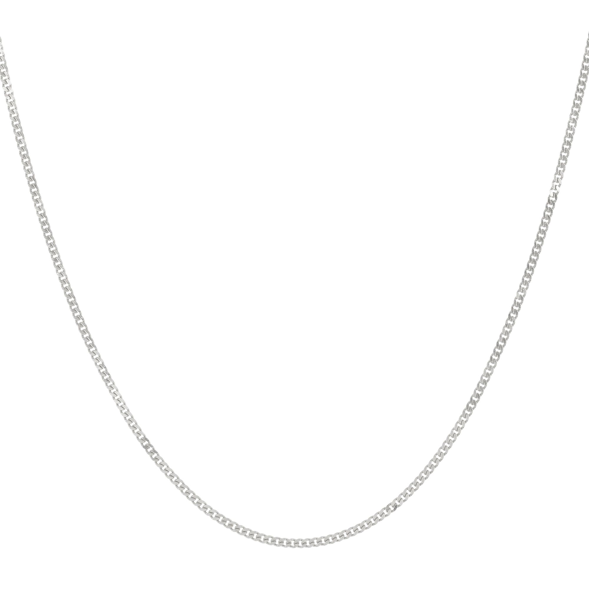 Panzerkette Länge ca. 42cm 1,5mm Silber 925