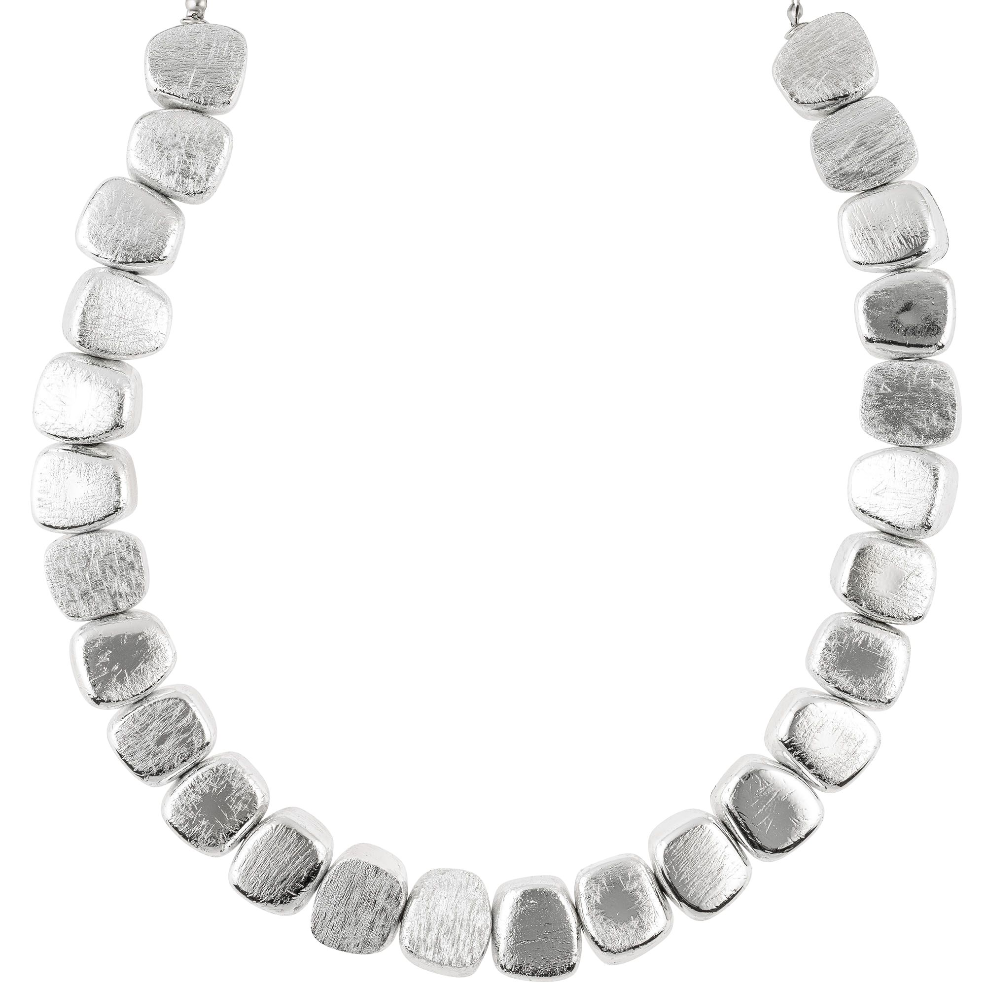 STEFFEN SCHRAUT Collier Länge ca. 45+5cm gebürstet Modeschmuck