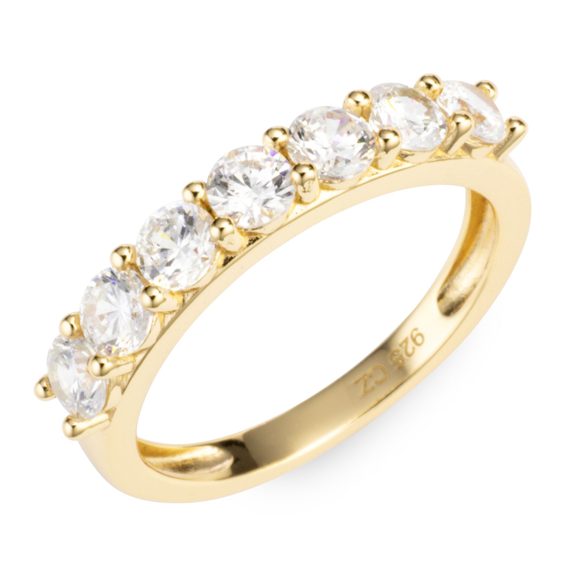 DIAMONIQUE® Ring = 1,12ct Brillantschliff Silber 925