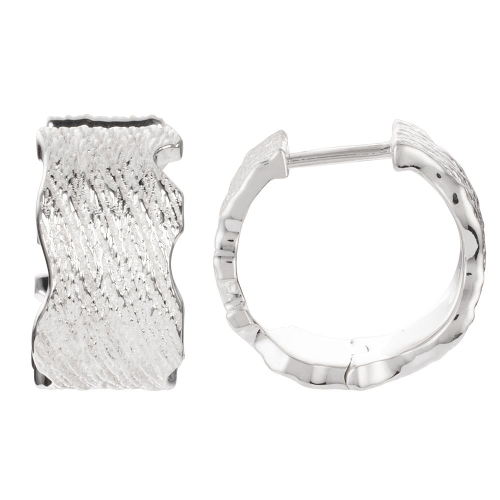 THOMAS & SOHN Creolen strukturiert mind. 6,7g Silber Palladio