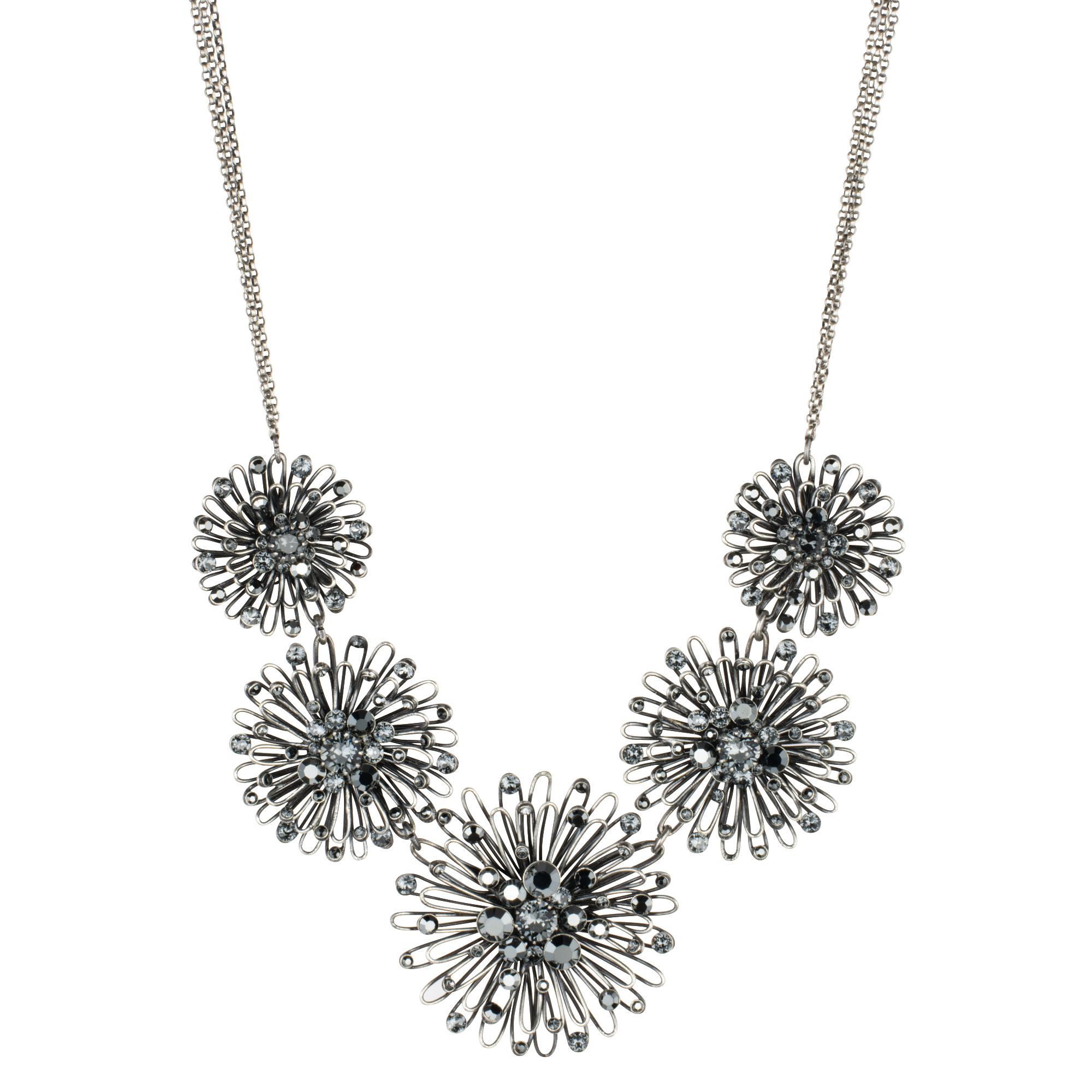 KONPLOTT Collier Distel Länge 38cm Modeschmuck