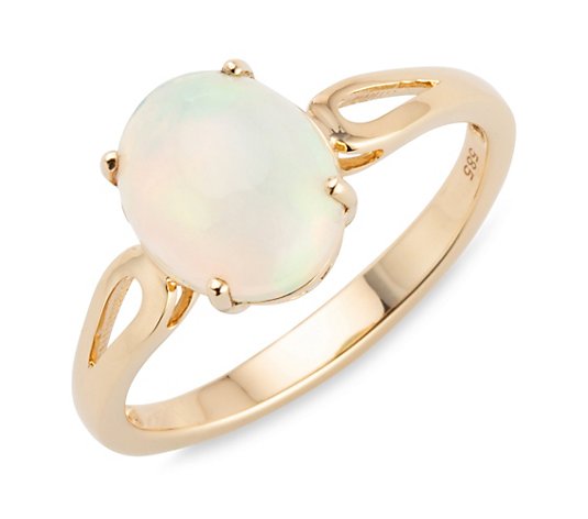ROYELLE Afrikanischer Opal Ring ca. 1,81ct Gold 585