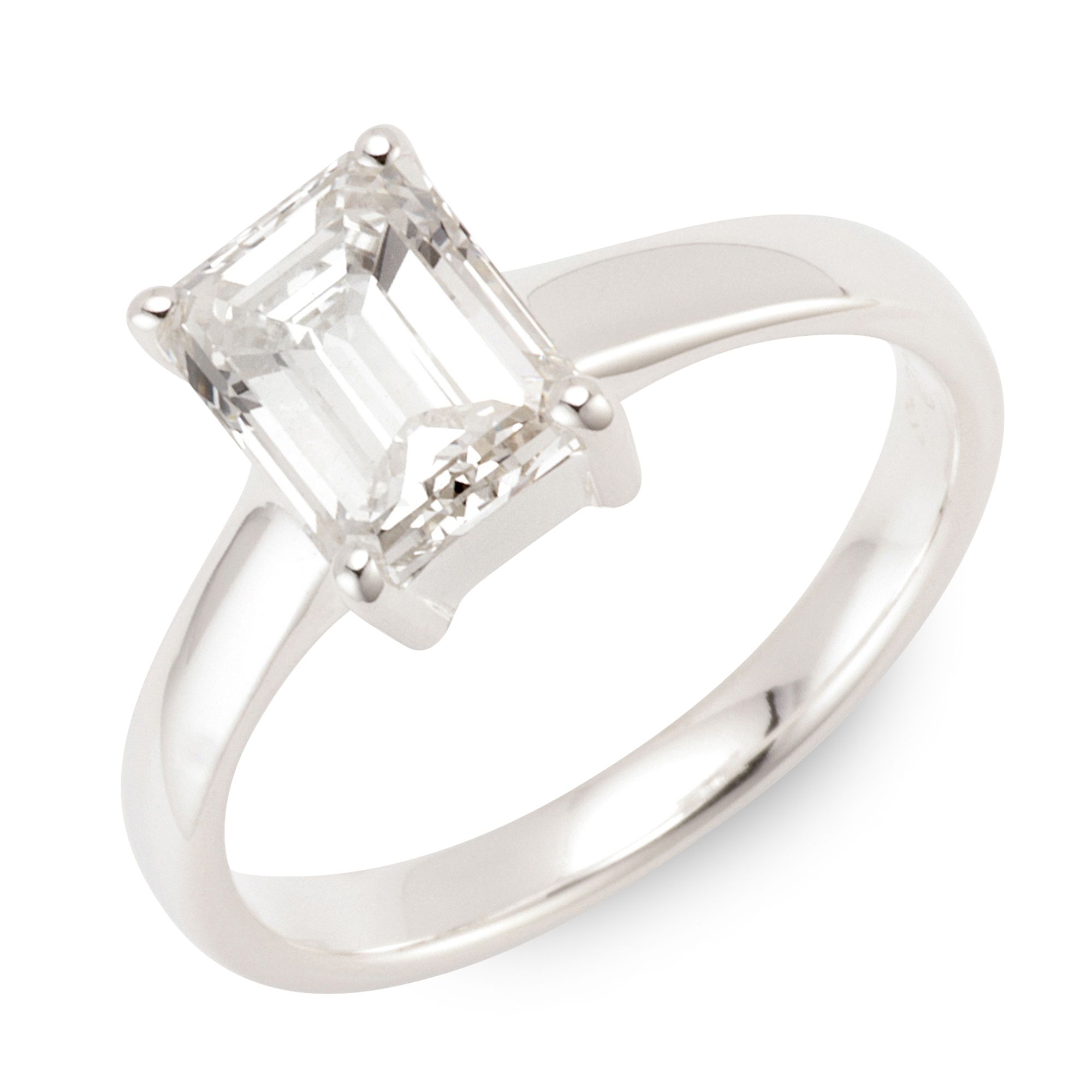 THOMAS & SOHN Lab Grown Diamant ca. 1,50ct Ring Silber Palladio