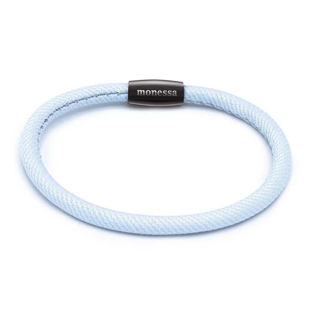 MONESSA Armband Nylon 1-Strang Magnetverschluss