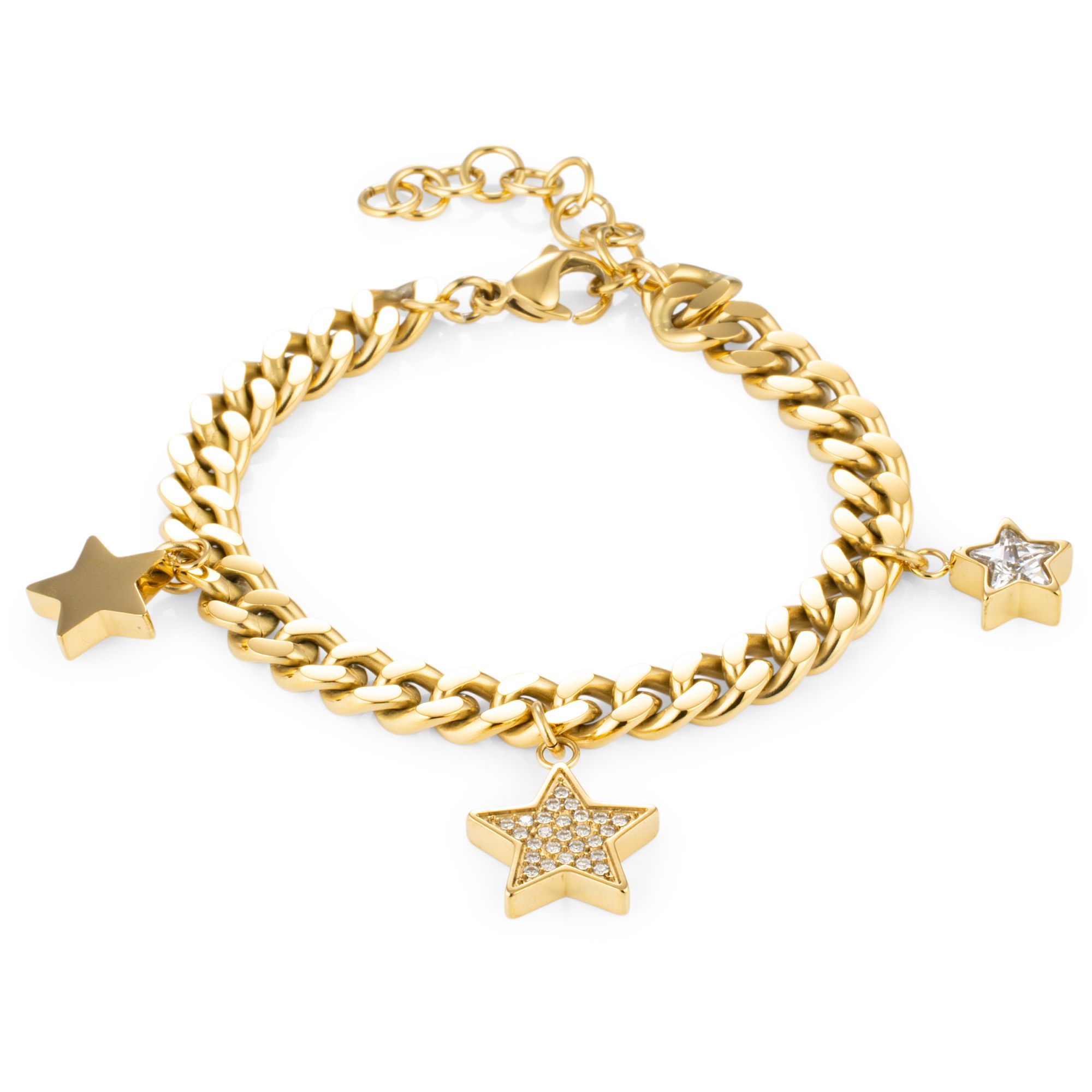 DIAMONIQUE® TITAN Armband = 1,78ct Schliffmix