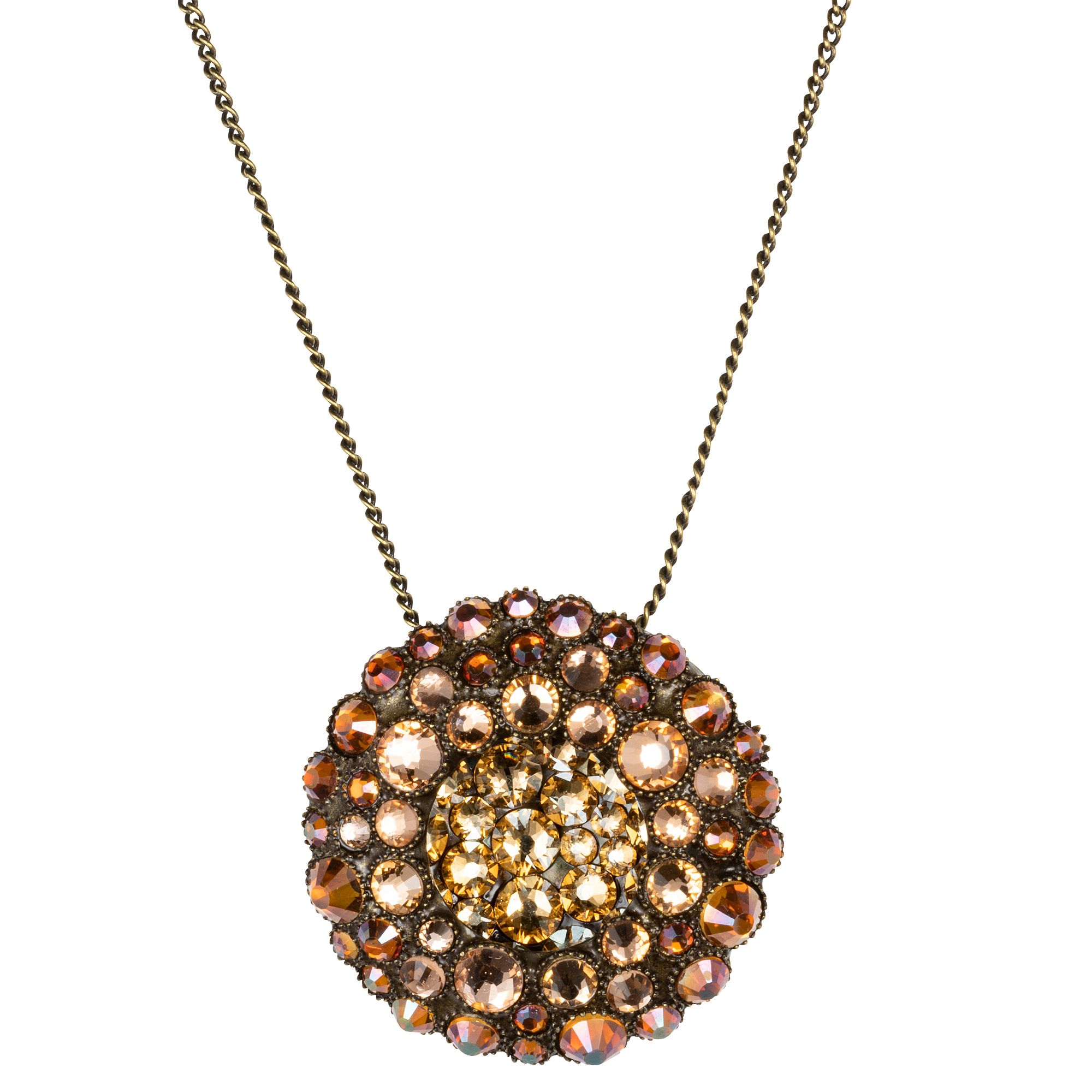 KONPLOTT Anhänger mit Kette Inside Out Länge 40-9cm Modeschmuck