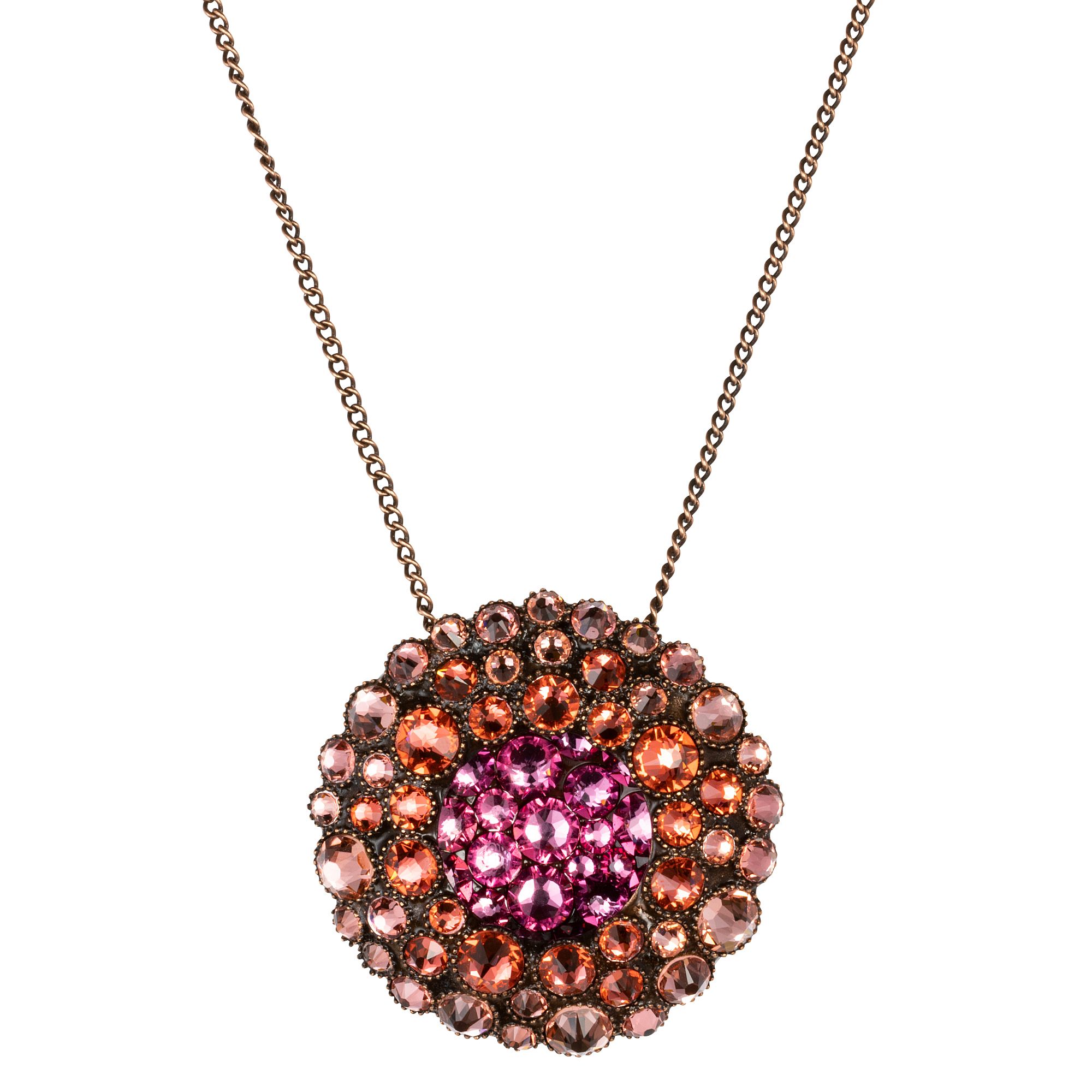 KONPLOTT Anhänger mit Kette Inside Out Länge 40-9cm Modeschmuck