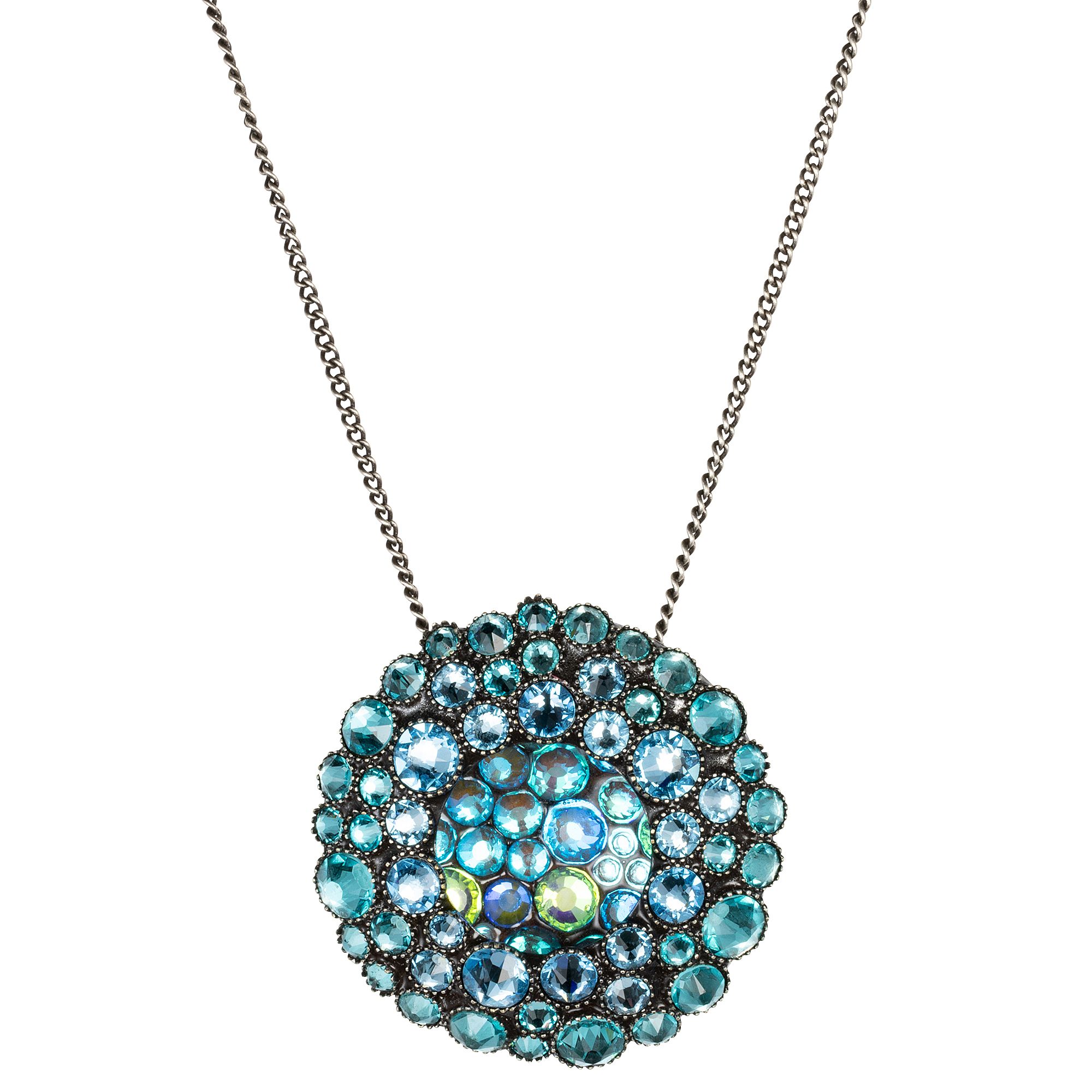 KONPLOTT Anhänger mit Kette Inside Out Länge 40-9cm Modeschmuck