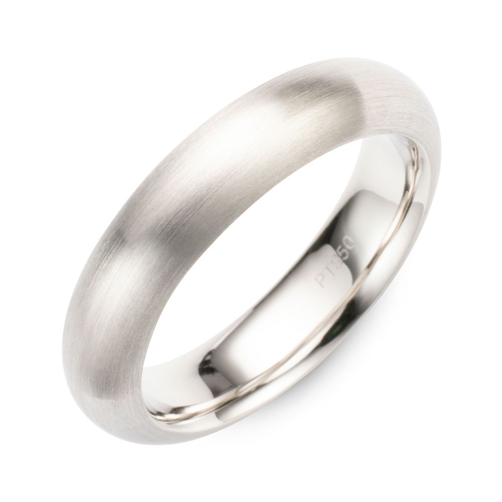 PLATINITY Ring mattiert mind. 2,2g Platin 950