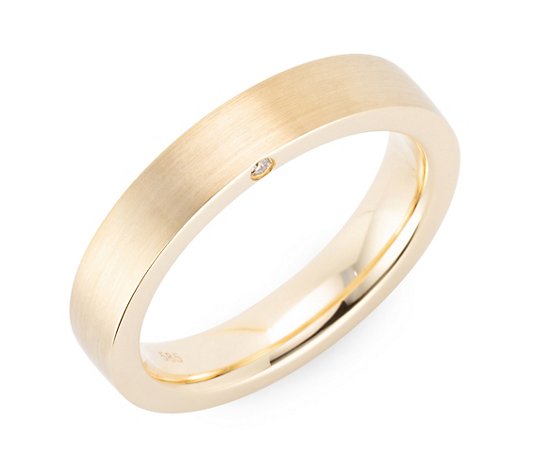 DIAMOUR Ring 1 Brillant ca. 0,01ct Gold 585