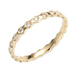 CANADIAN DIAMONDS Eternity-Ring 13 Brillanten zus. ca. 0,20ct Gold 585