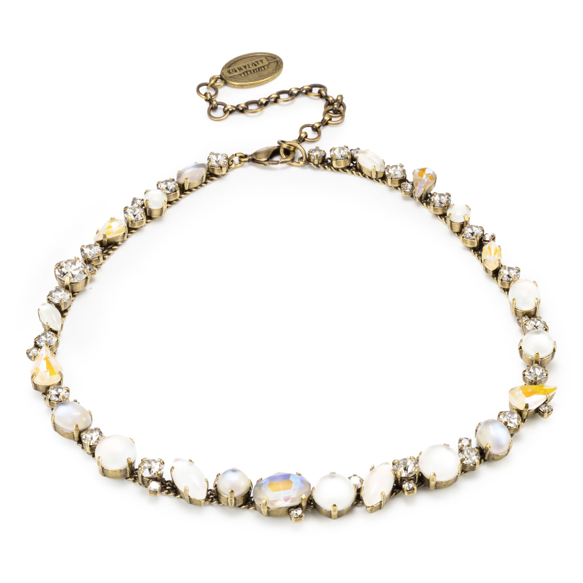 KONPLOTT Collier Afternoon Tea Länge 38cm + 8cm Modeschmuck