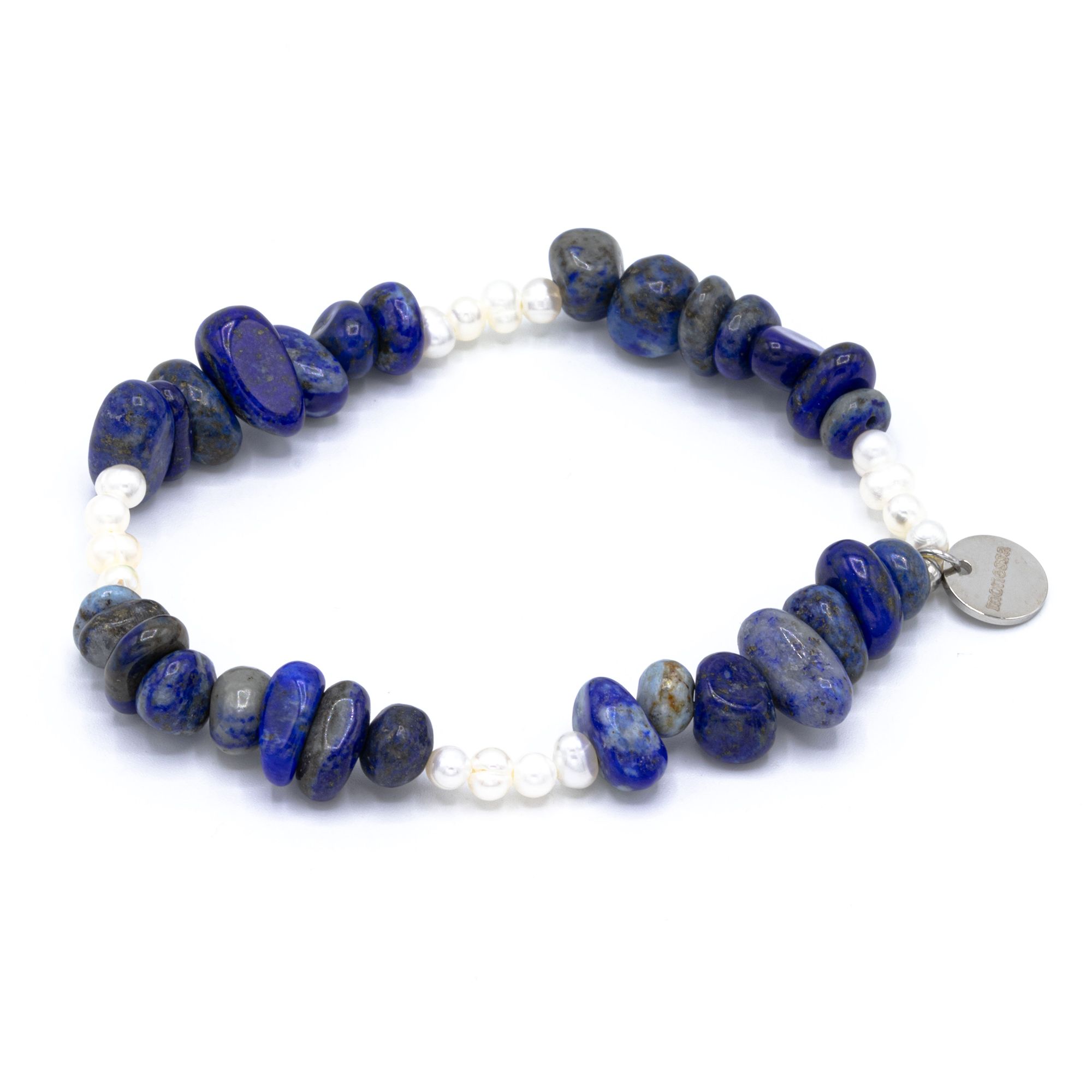 MONESSA Armband flexibel Edelsteine Spiltter