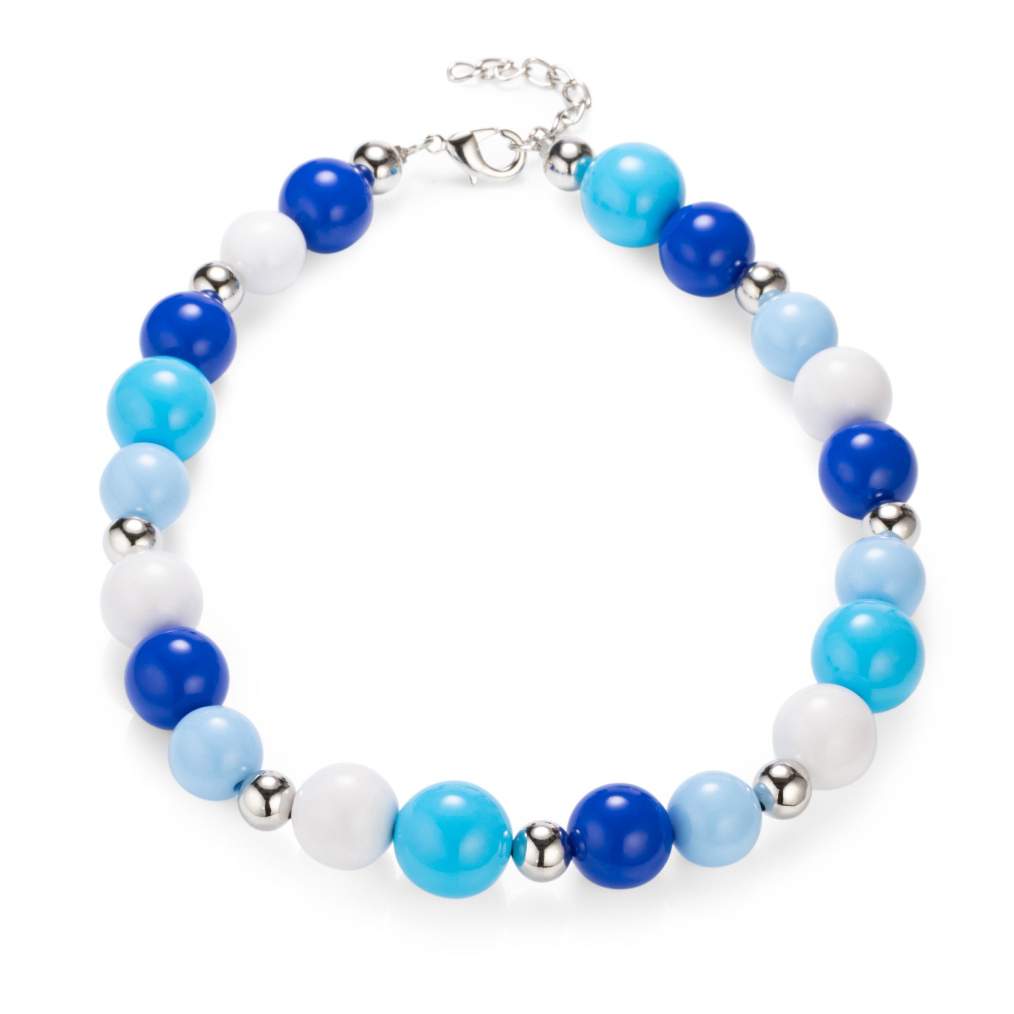 DINE 'N' Dance Collier Schmuckperlen ca. 45cm+5cm Modeschmuck