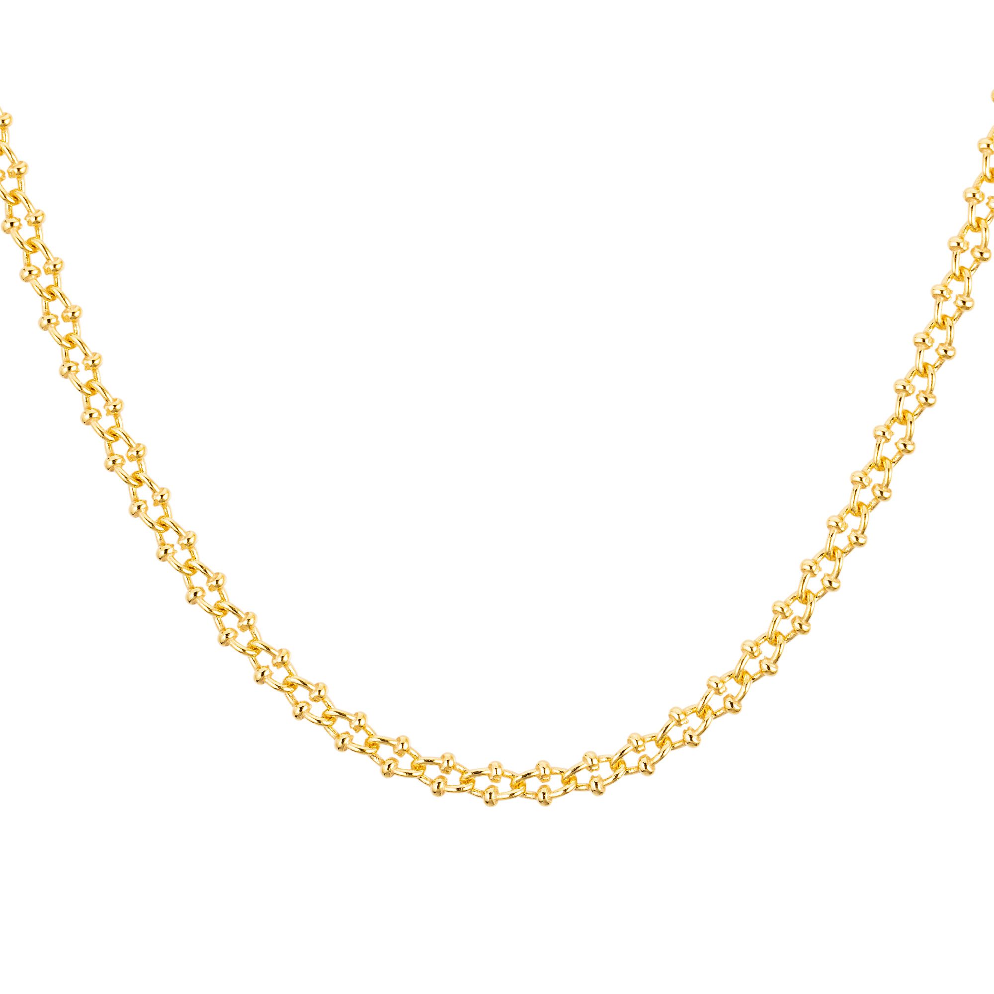 Fantasiekette Länge ca. 50cm 3mm Silber 925