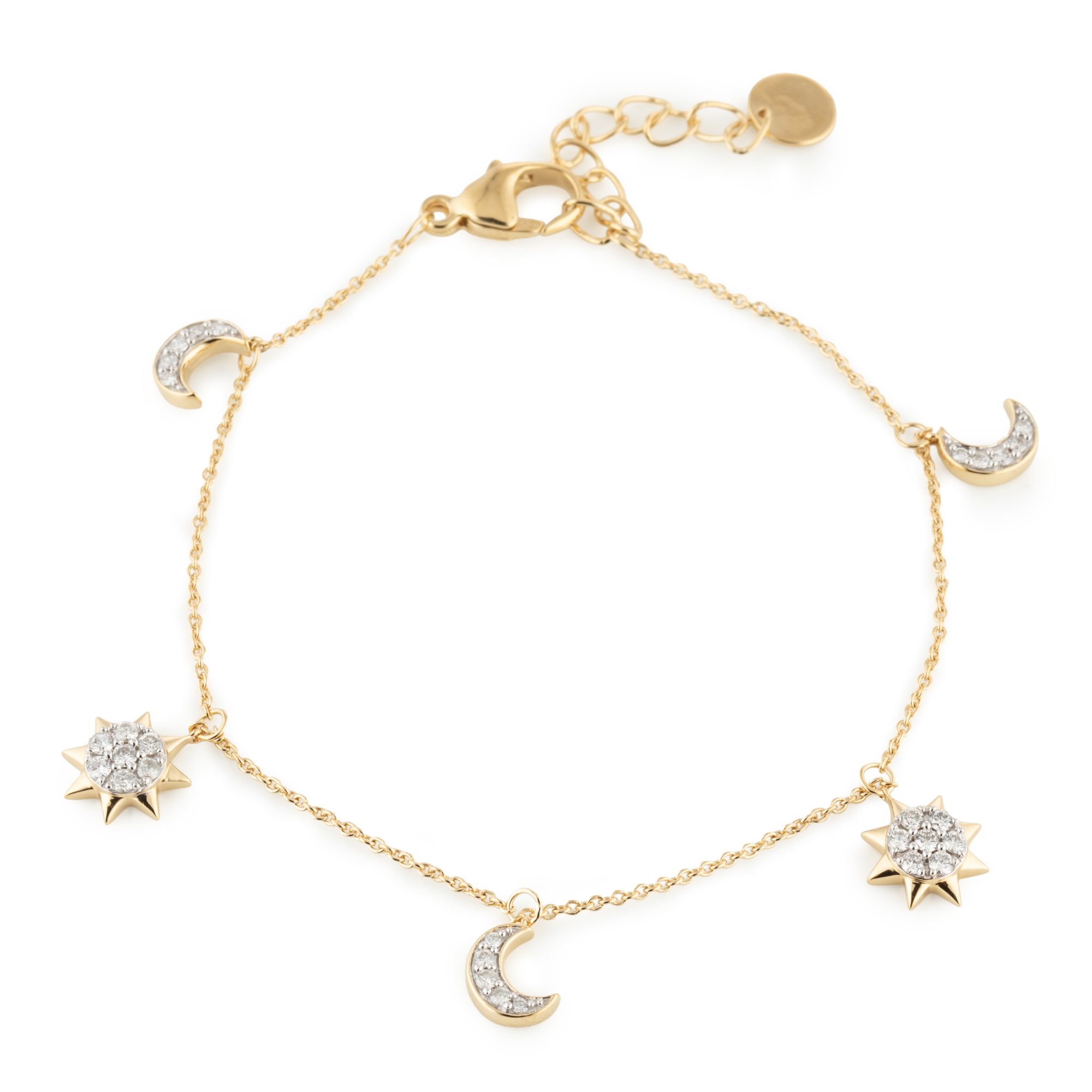 DIAMOUR Armband 29 Brillanten zus. ca. 0,33ct Silber 925