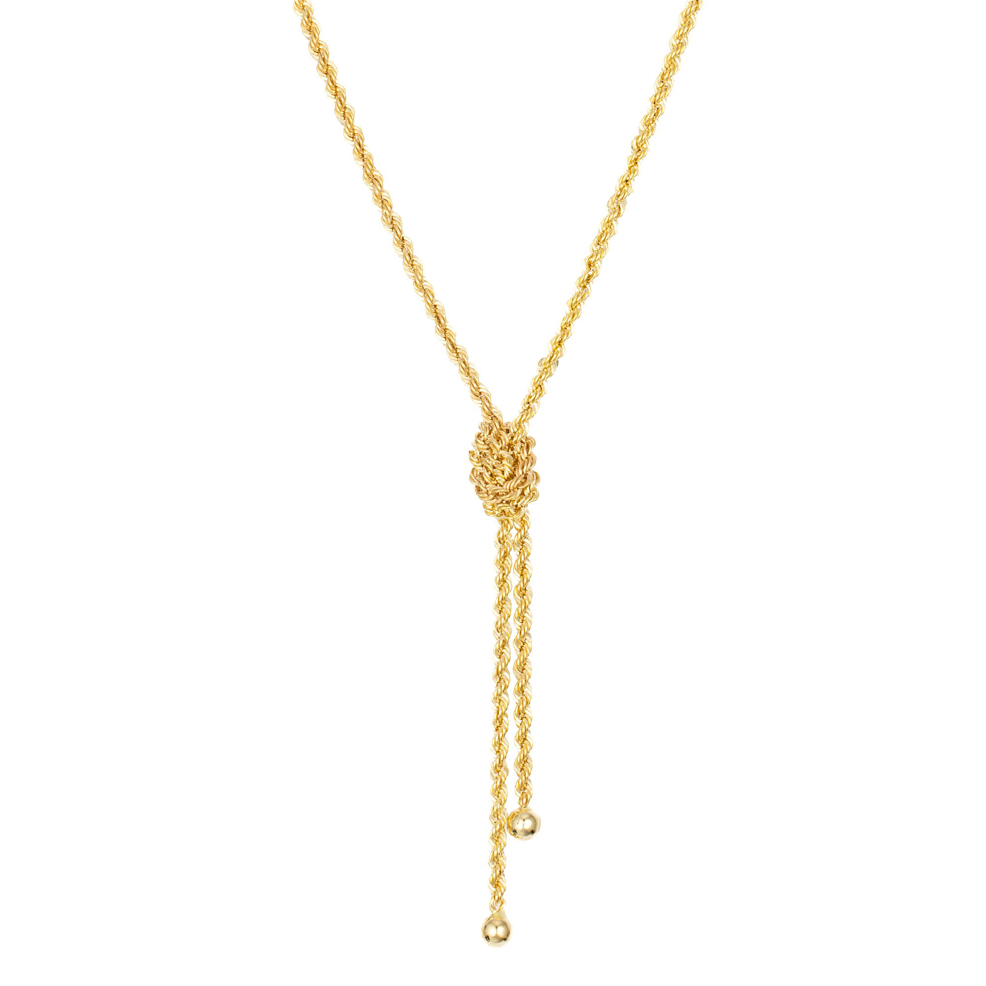 GOLDRAUSCH Y-Collier Länge 50cm mind. 1,9g Gold 375