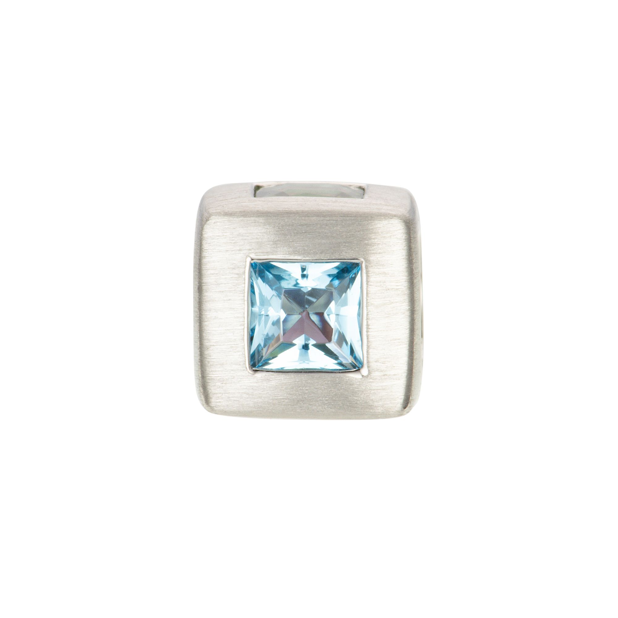 PLATINITY Anhänger 4 Edelsteine zus. ca. 0,65ct Platin 950