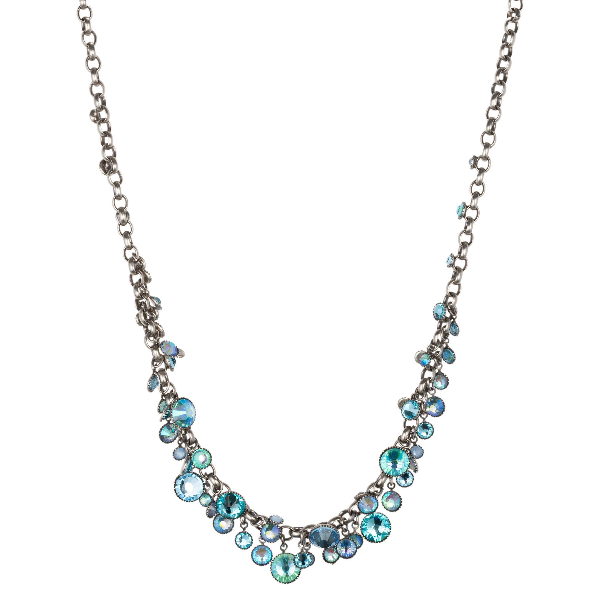 KONPLOTT Collier Waterfalls 38cm + 10,5cm lang Modeschmuck