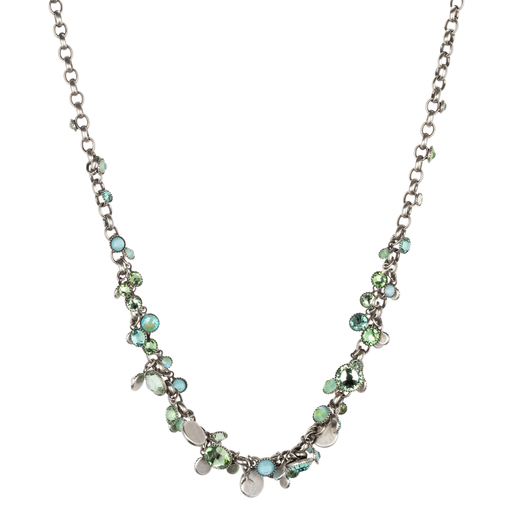 KONPLOTT Collier Waterfalls 38cm + 10,5cm lang Modeschmuck