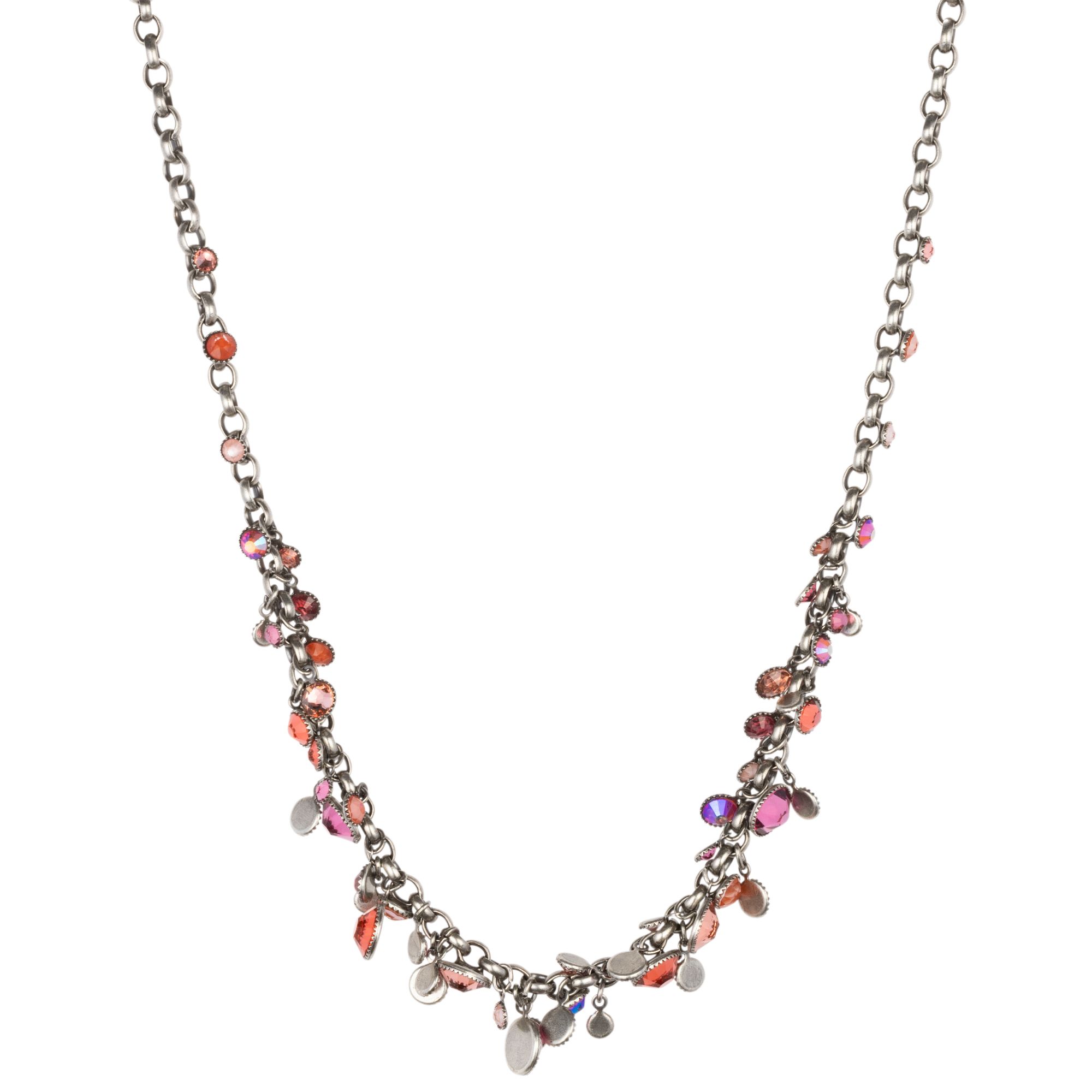 KONPLOTT Collier Waterfalls 38cm + 10,5cm lang Modeschmuck