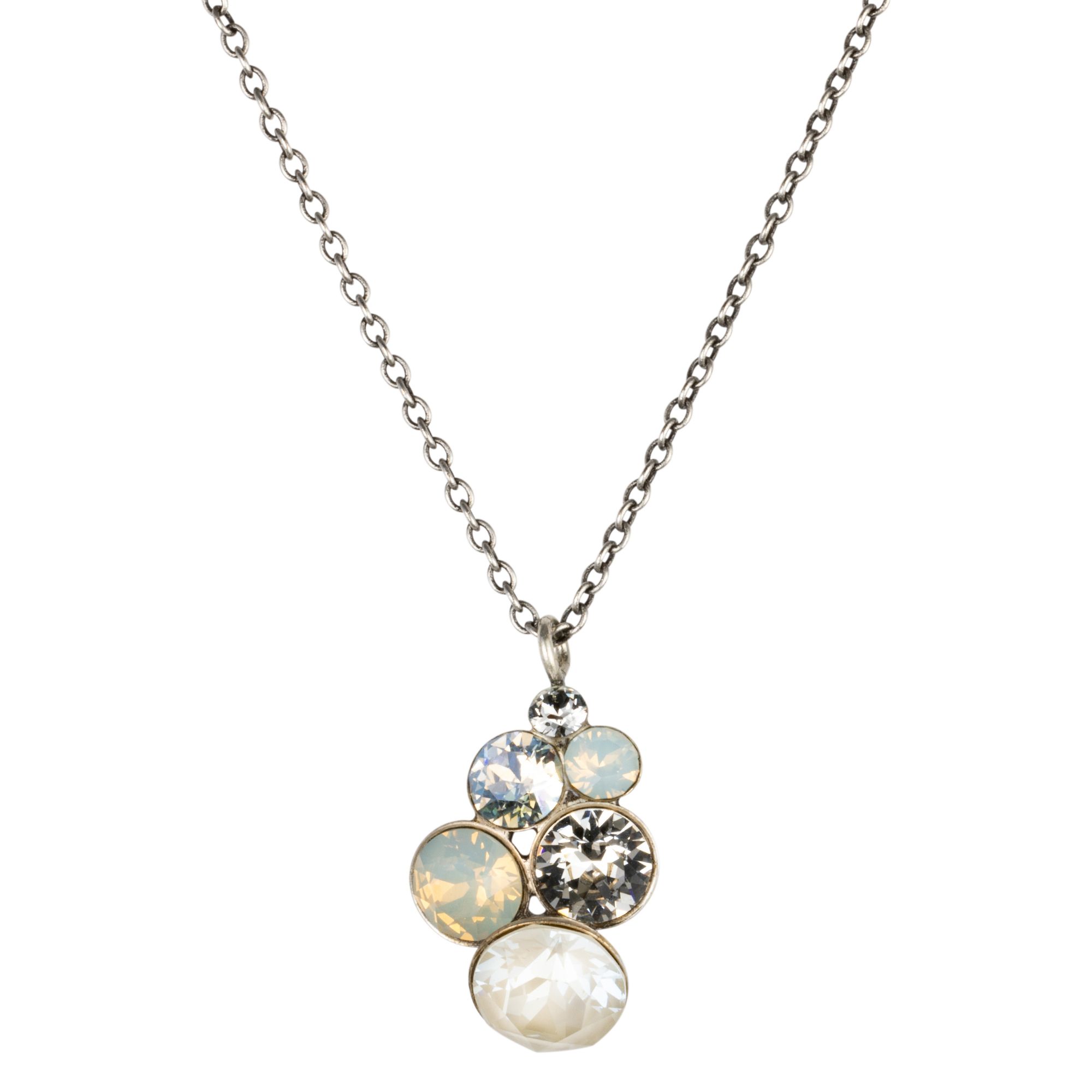 KONPLOTT Anhänger mit Kette Petit Glamour 39cm+8,5cm lang Modeschmuck