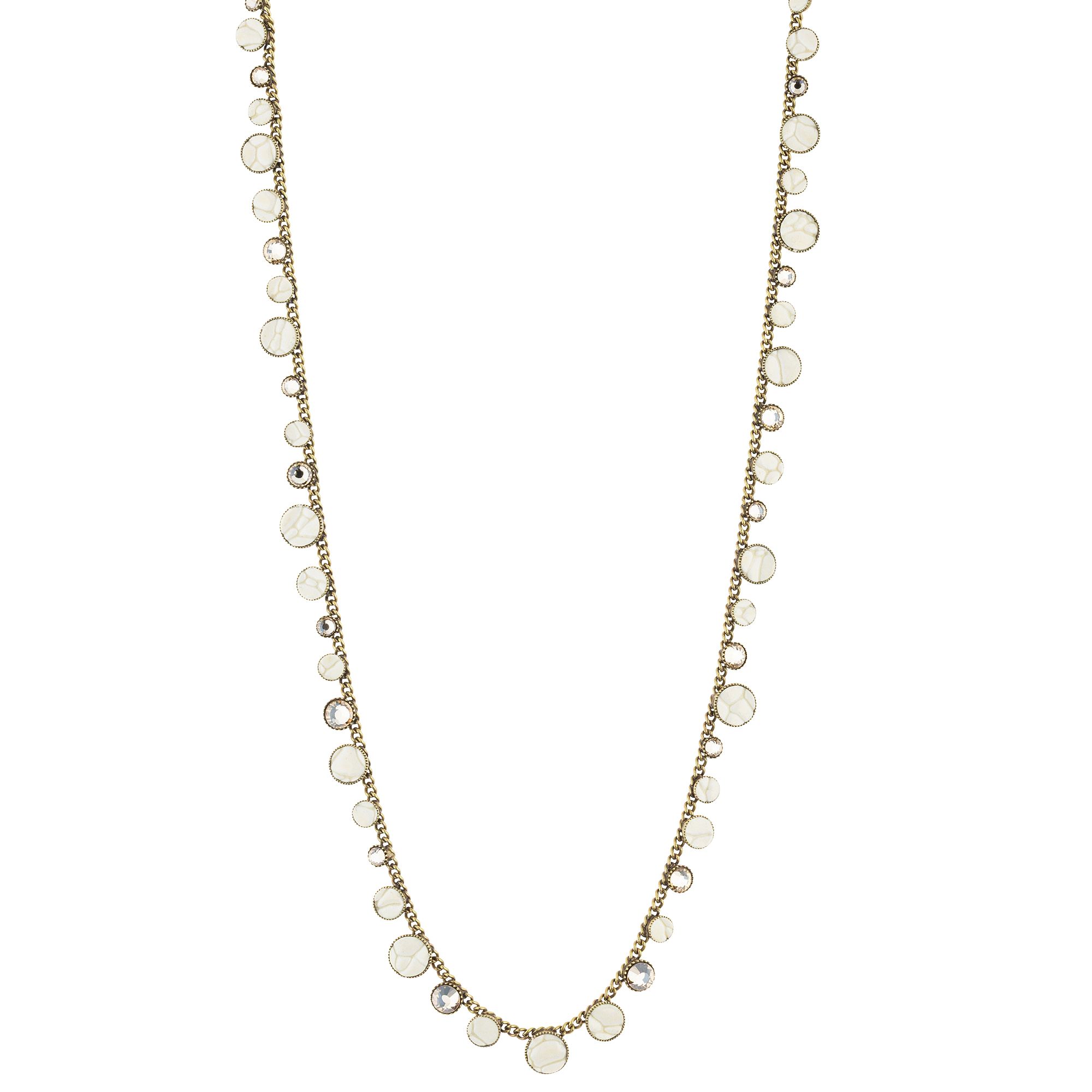 KONPLOTT Collier Planet River Länge 38cm Modeschmuck