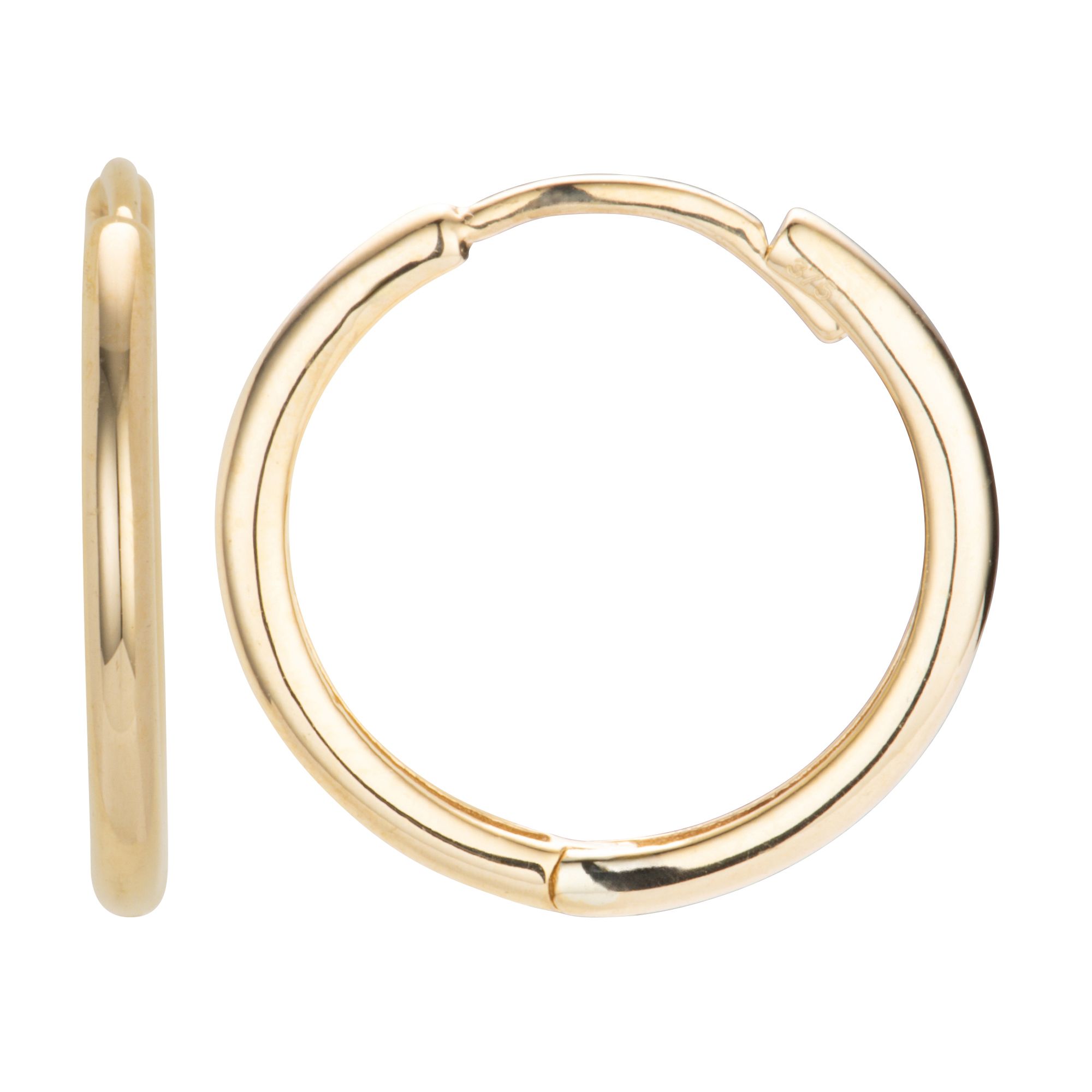 GOLDRAUSCH Creolen poliert mind. 1,25g Gold 375