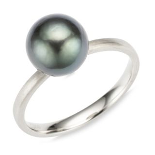 PLATINITY Ring 1 Tahitizuchtperle ca. 8-9mm Platin 950