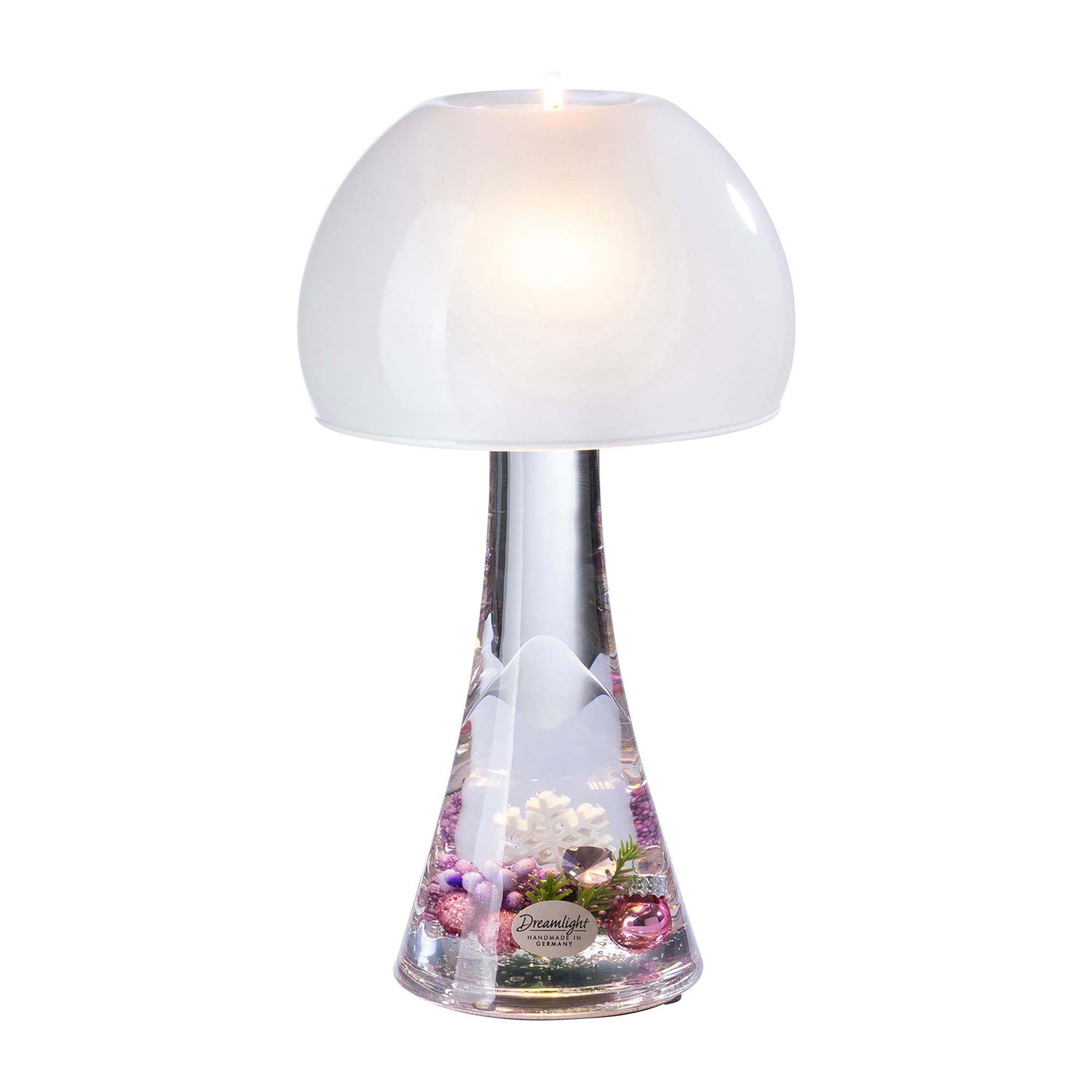 DREAMLIGHT Teelichthalter SALON, inkl. LED Designauswahl Höhe 22,5cm, Ø 13cm