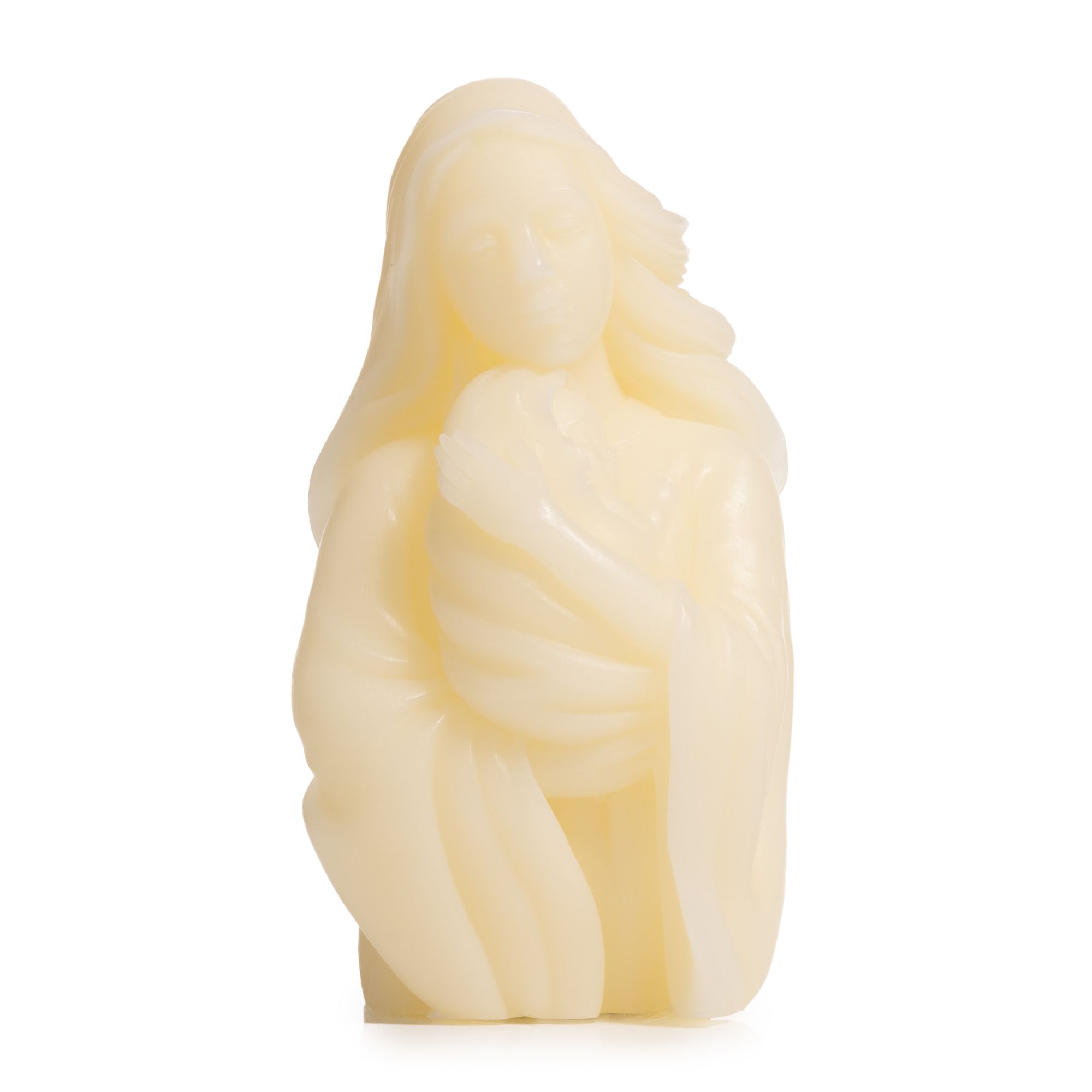 ELAMBIA LED-Figurenkerze Mutter mit Kind 5h-Timerfunktion Höhe 20cm