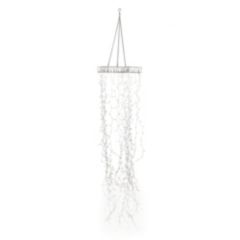 LUMIDA Xmas LED-Leuchtkranz mit Lichterbündeln Timer, Outdoor 800 LEDs, 150cm