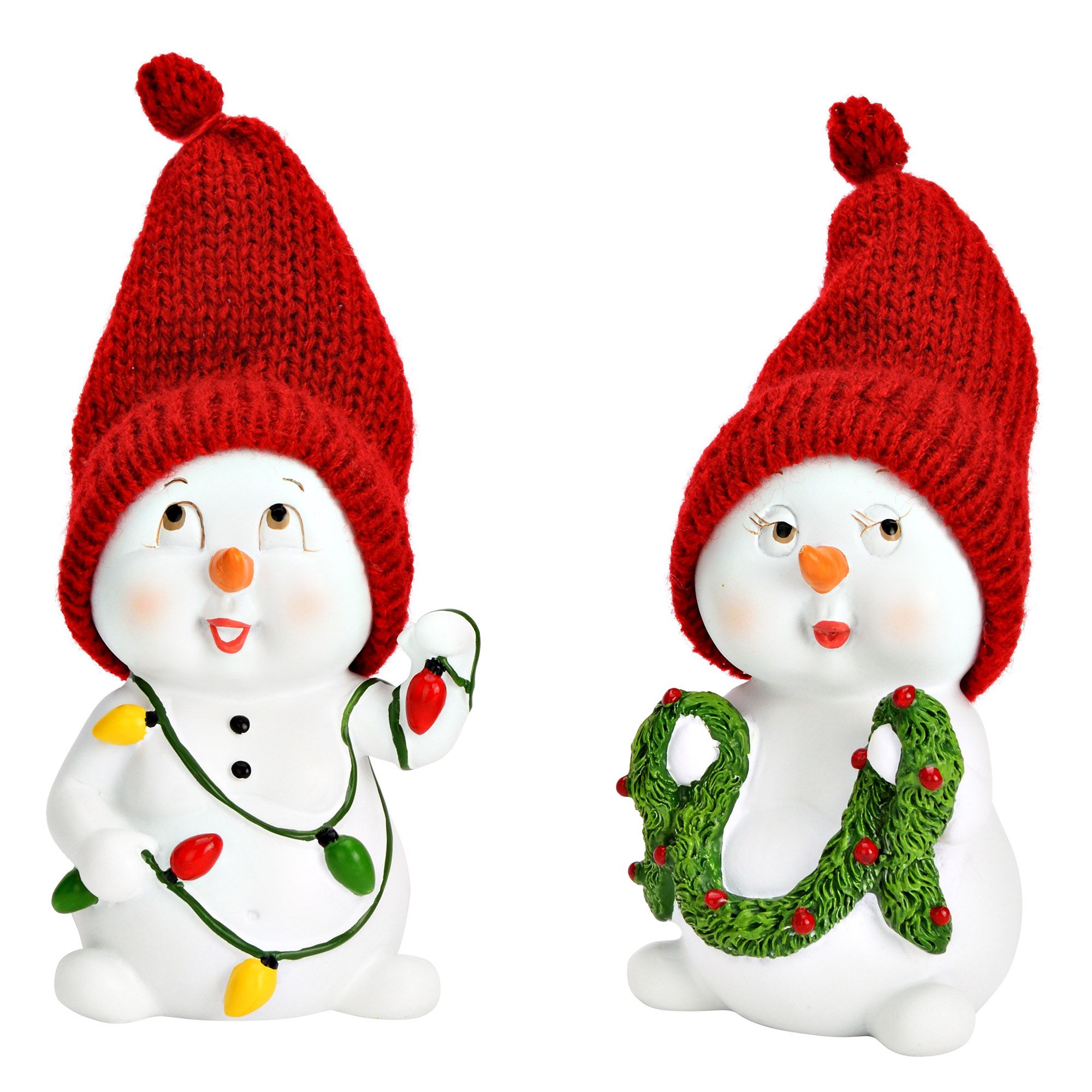WURM Schneemann mit Mütze 2er-Set