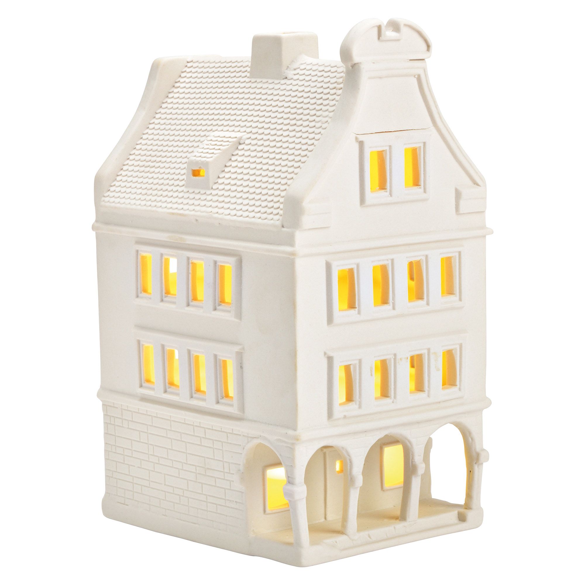 WURM Lichthaus Prinzipalmarkt Münster Porzellan, H. 21cm