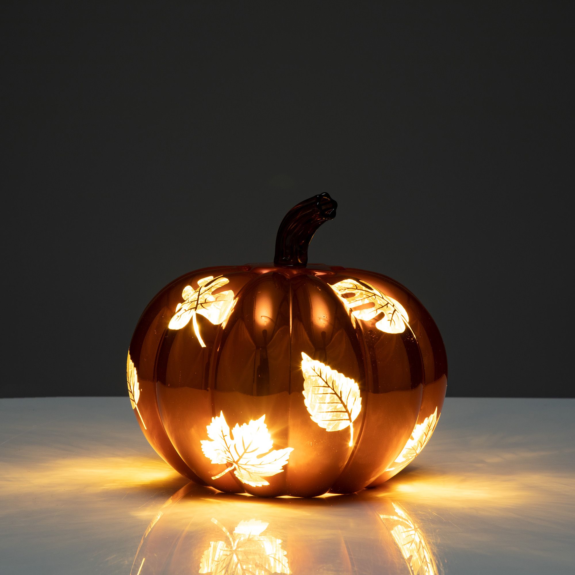 4768 Kürbislampe LED Kürbis  Halloween LED Simulation Startseite 