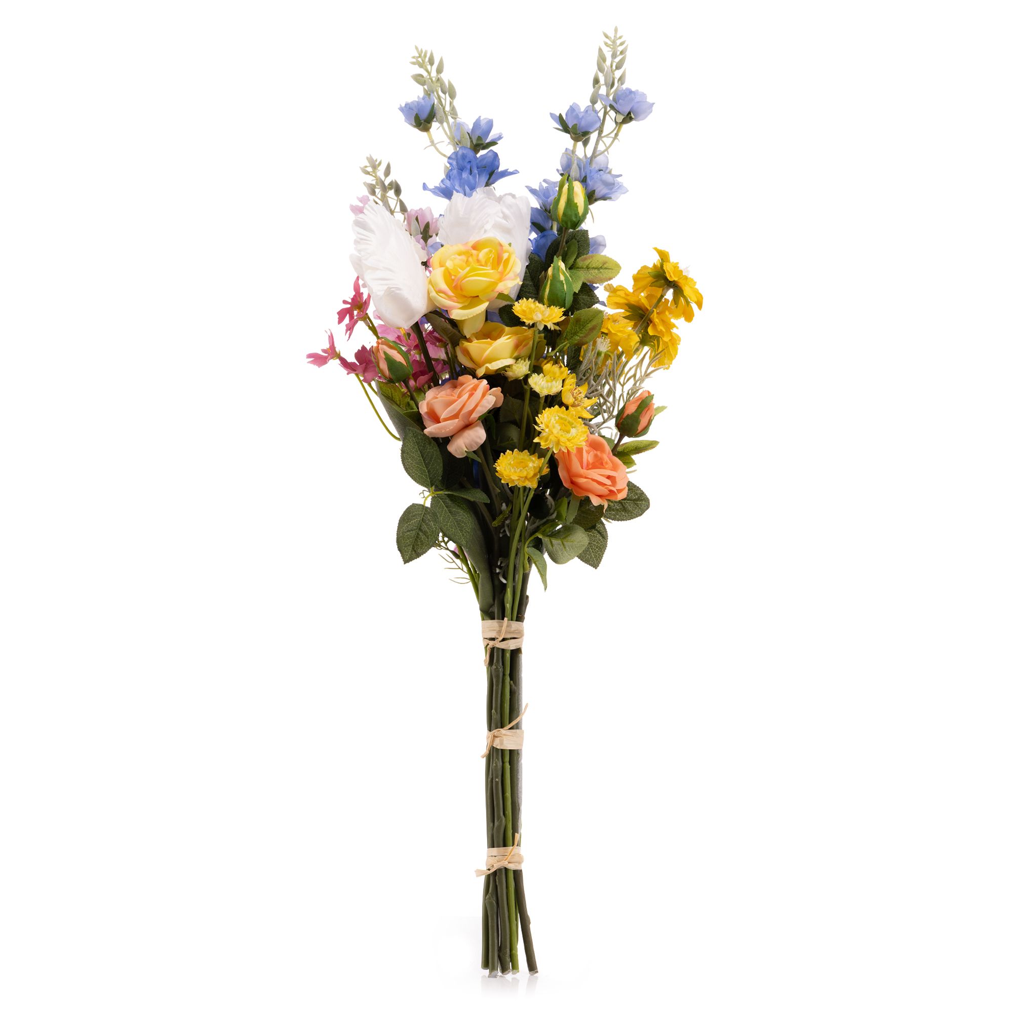 ABELLA Flora künstl. Bouquet Frühlings-Mix Wiesenblumen-Look Höhe ca. 75cm