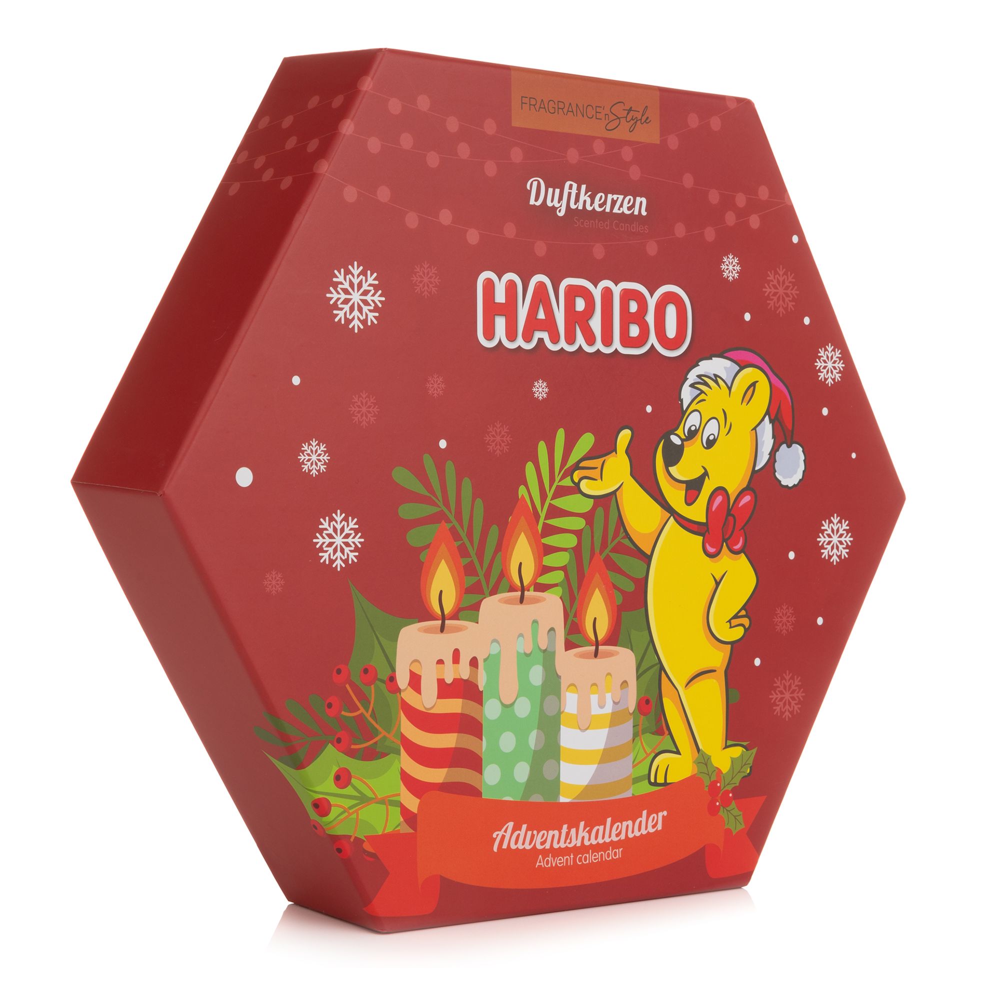 HARIBO Adventskalender Duftkerzen Teelichte & Votive 24tlg. QVC.de