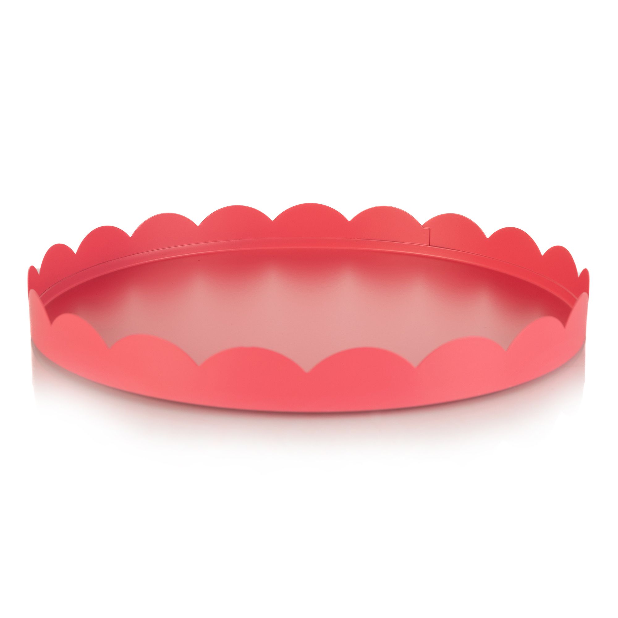 ELAMBIA Dekoteller aus Metall Farbauswahl Ø 25cm