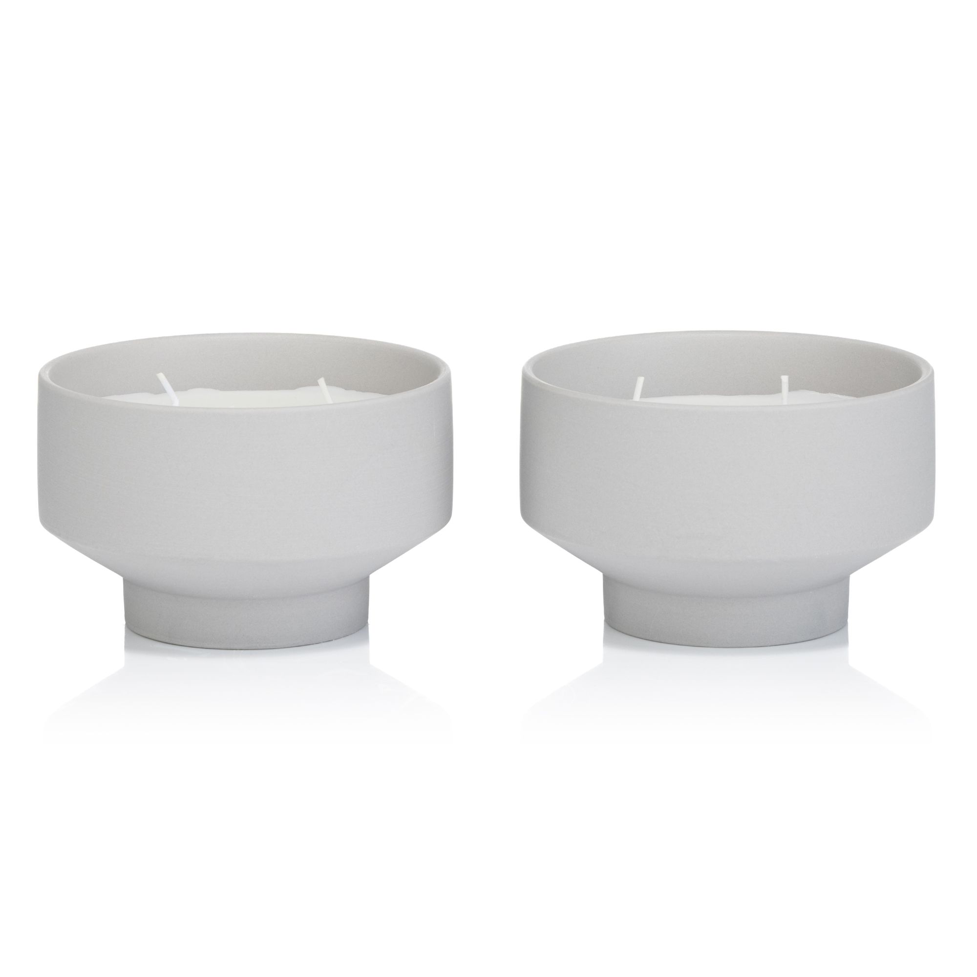 CASA DAWID by Dawid Tomaszewski 3-Docht-Kerzen Brenndauer ca.20h Ø ca. 12cm, 2 Stück