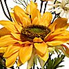 ABELLA Flora künstlich.Arrangement Sonnenblumen Design-Topf Höhe 37cm, 3 of 4