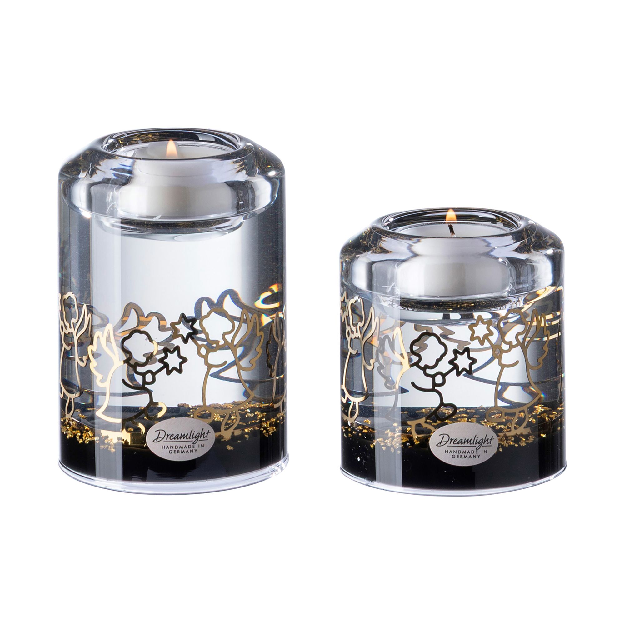 DREAMLIGHT 2 Teelichthalter CANDELA Designauswahl Höhe 8cm & 10,5cm