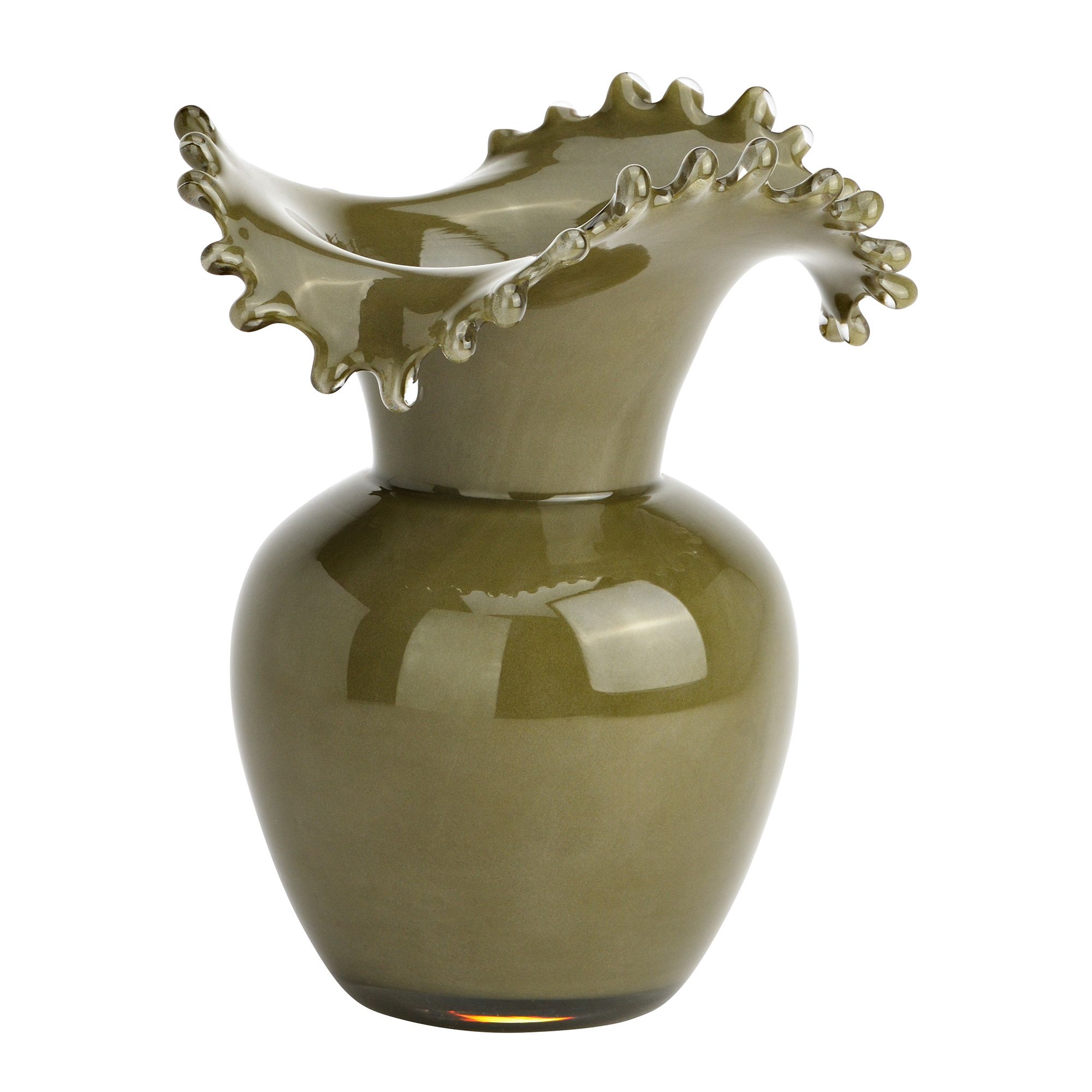 PUR FLEUR Vase aus Glas moderne Formgebung