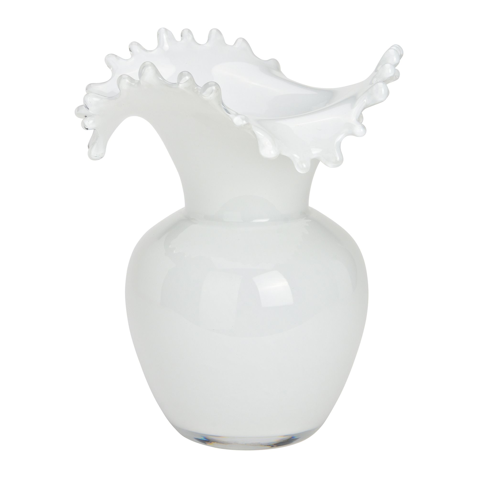 PUR FLEUR Vase aus Glas moderne Formgebung